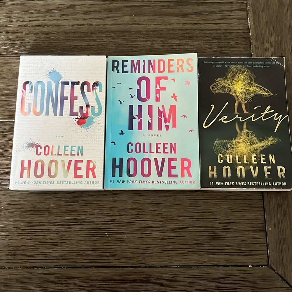 Colleen Hoover Books Set of 3